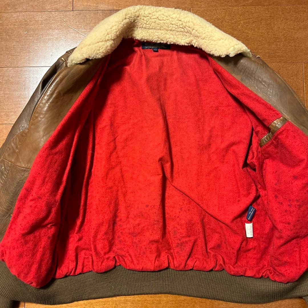 K*o様 BrooksBrothers シープレザーボンバージャケットG-1 A
