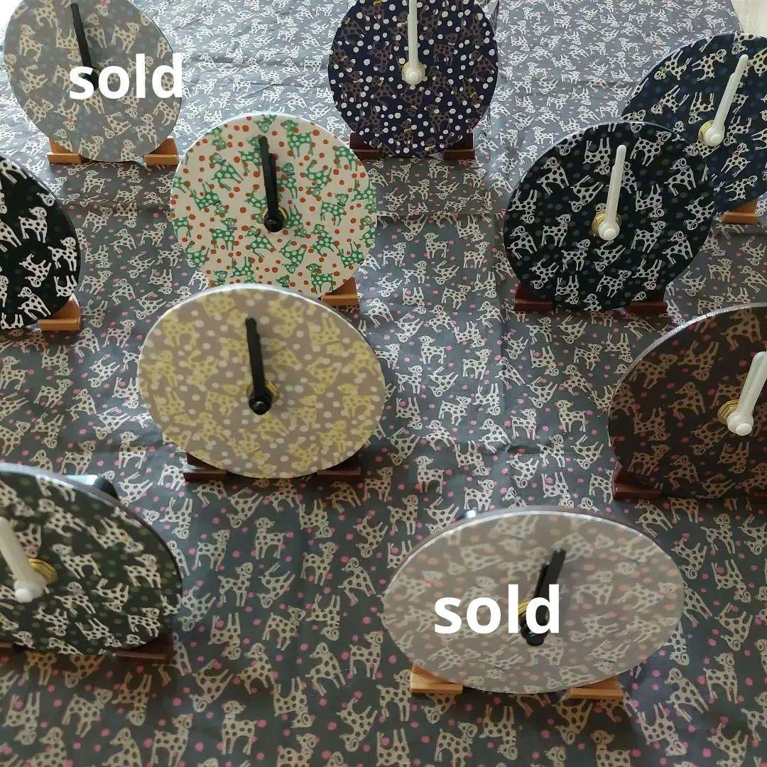 ハンドメイド　101匹くらいいそうなわんちゃん時計