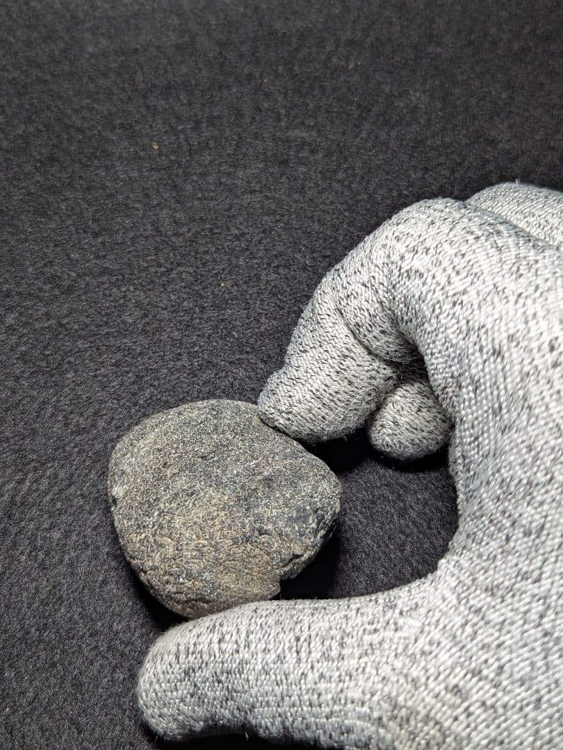 【研磨品】十勝石玲瓏　北海道産レインボーオブシディアン　十勝石　玲瓏石