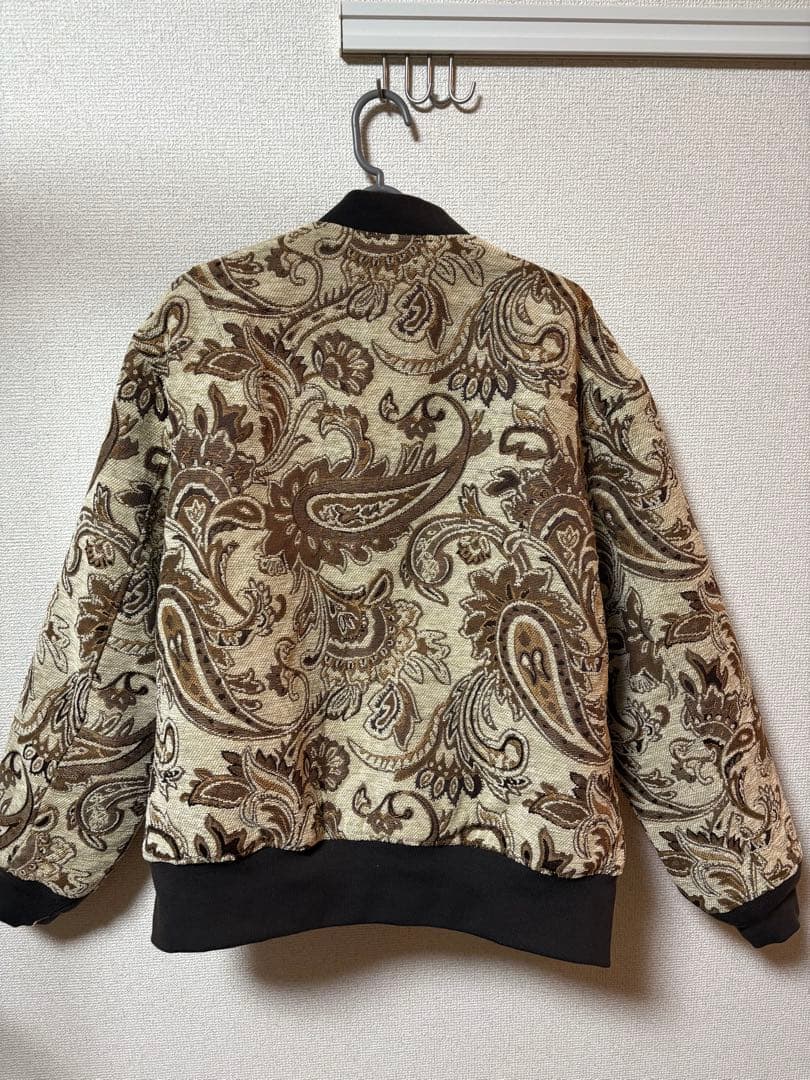 Gobelin flight blouson アイボリー M