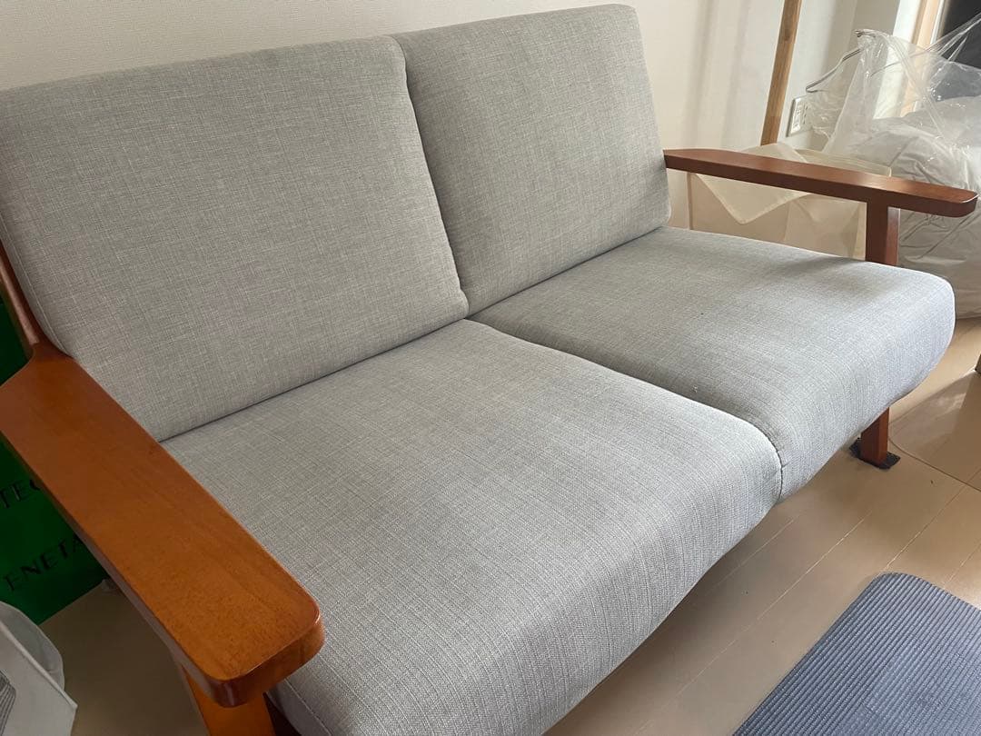 ルレオ　2人掛けソファ　おしゃれソファ 北欧