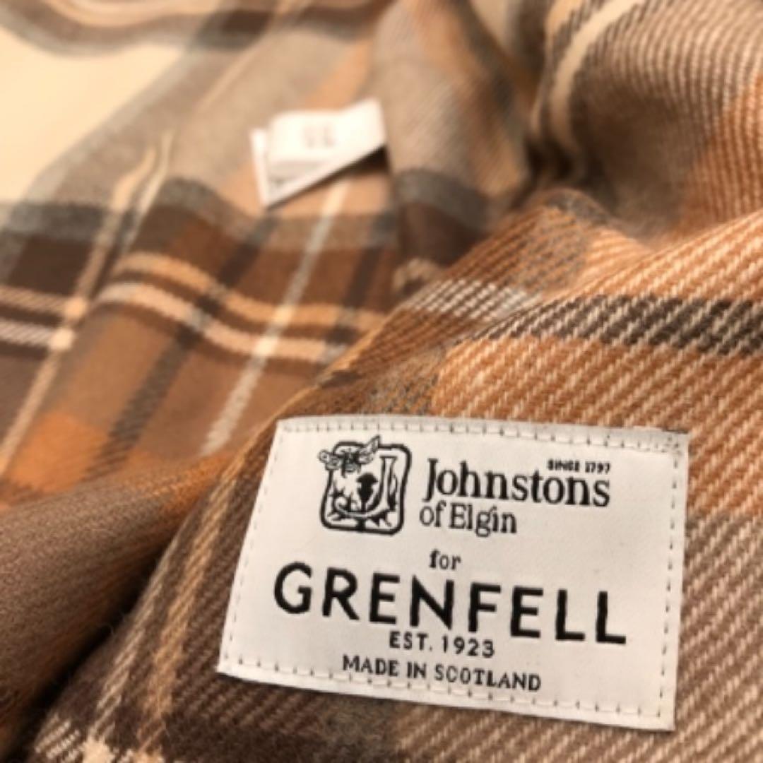 定価17.5万 GRENFELL 西口氏 コーデュロイ トレンチコート 36