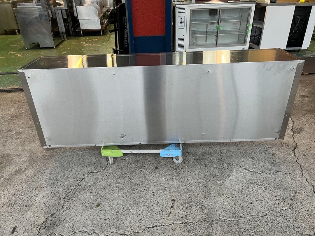 マルゼンガラス扉吊戸棚 1800x350x600