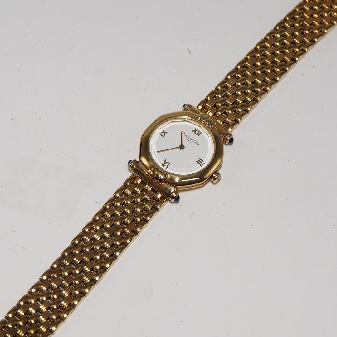 美品 クリスチャンディオール DIOR レディース 腕時計 H532