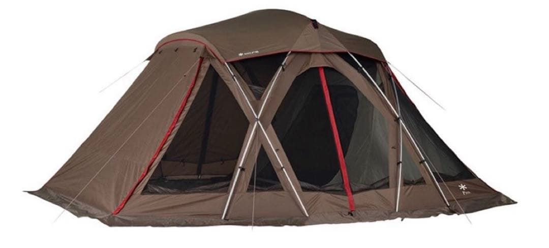 スノーピーク リビングシェル Pro. グレー インナー レッドフレーム セット