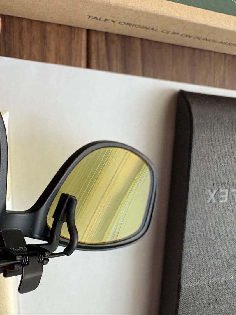 TALEX タレックス クリップオンサングラス イースグリーン