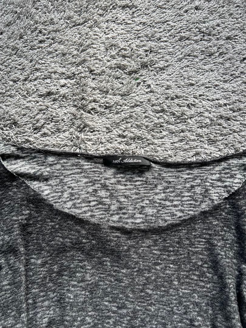 トップス \"14th addiction\" Open Neck L/S T-Shirt