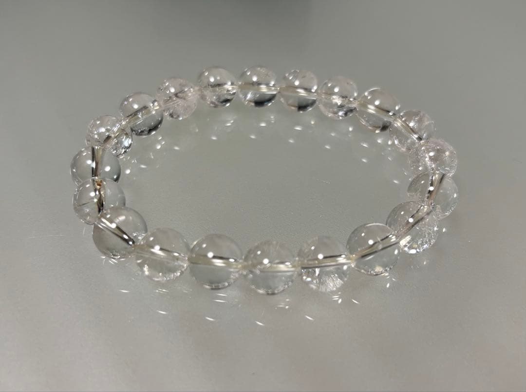 アイリスクォーツ ブレスレット（１０mm珠、径１７cm）ヒマラヤ産