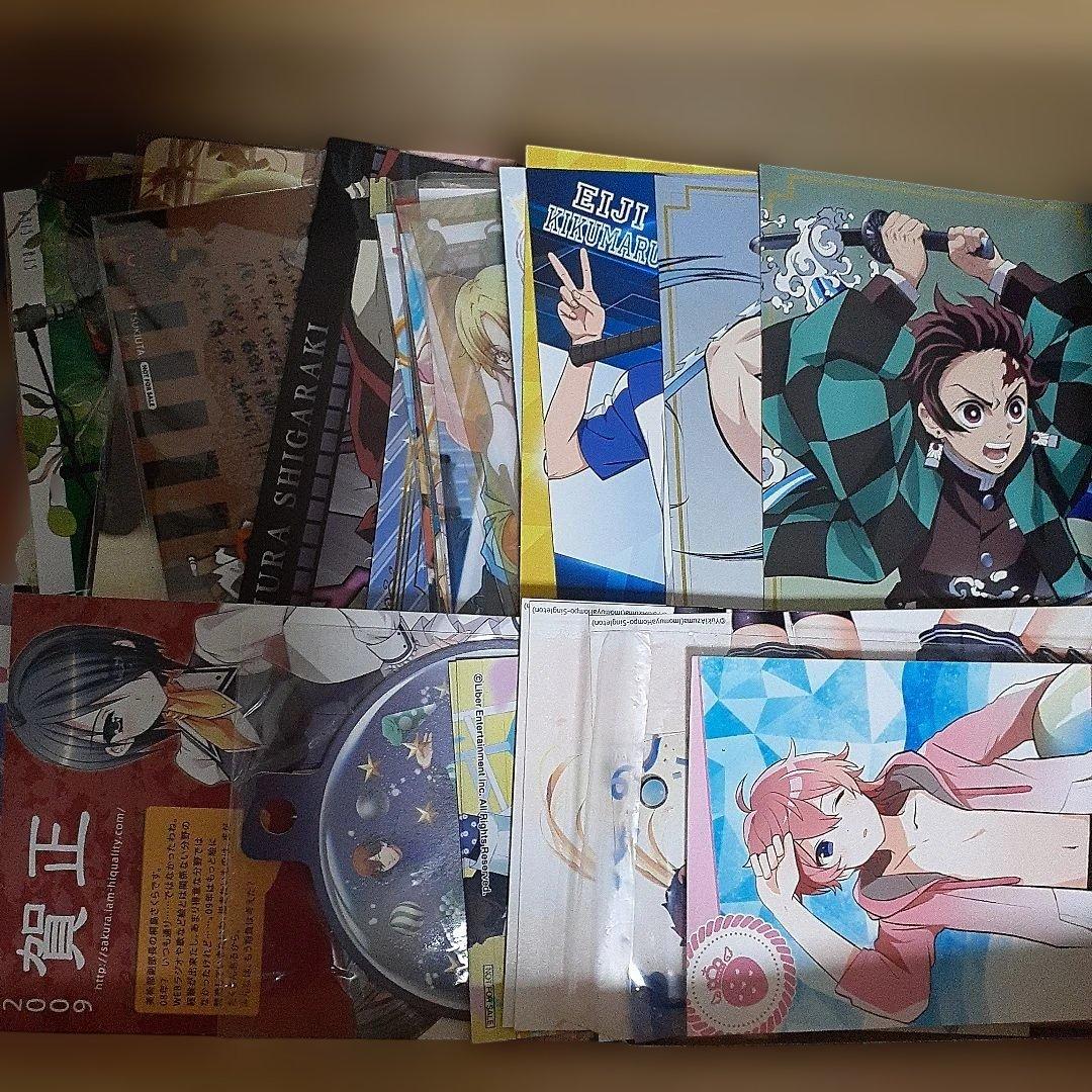 アニメ・マンガ・キャラクター　紙類　紙系　紙雑貨　大量　まとめ売り