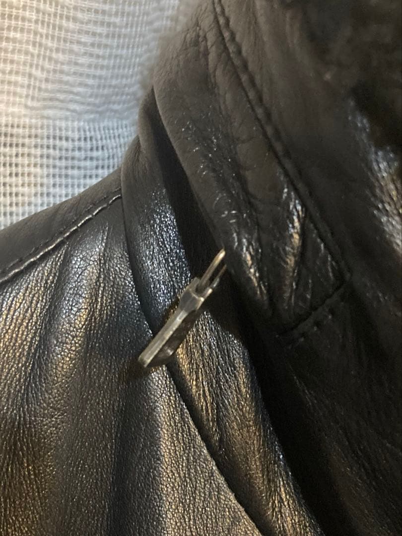 美品 PRADA SPORT レザージャケット サイズ48 国内正規品