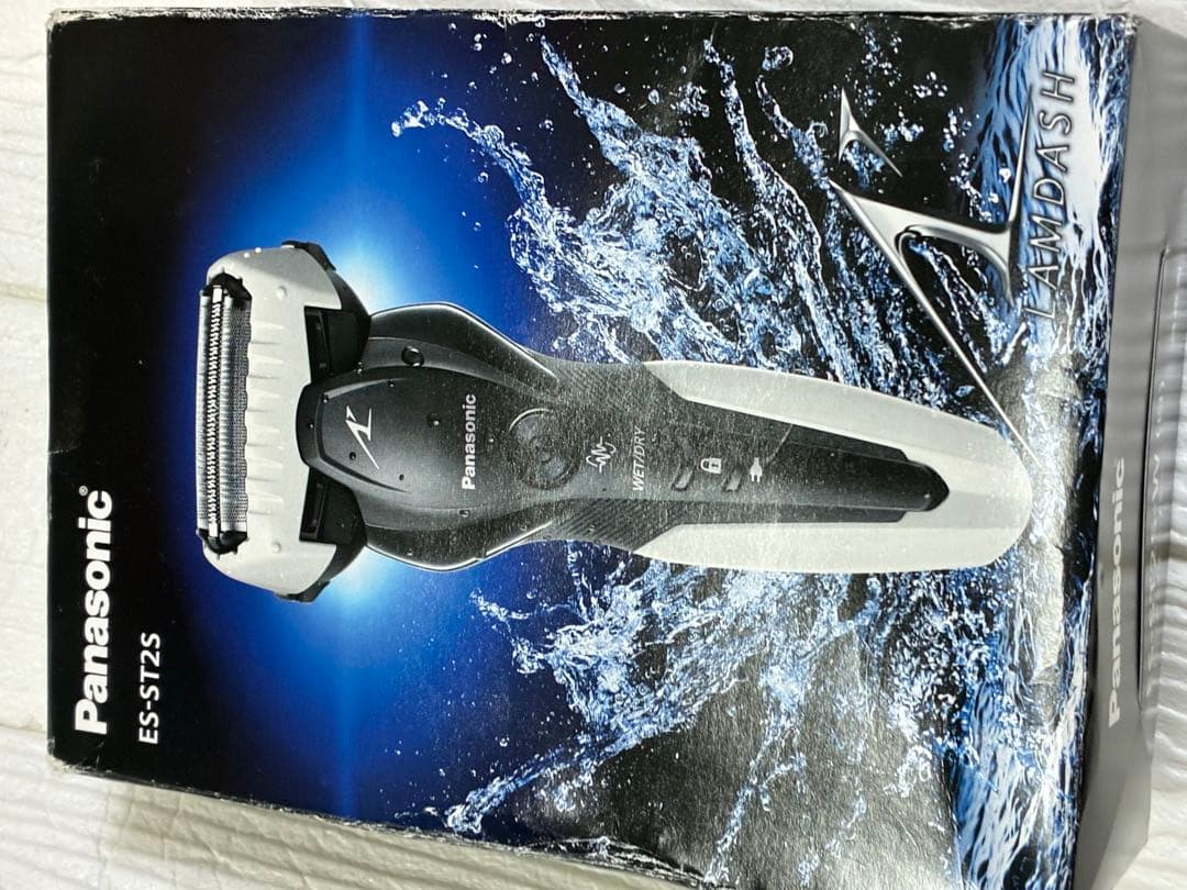 パナソニック ラムダッシュ 3枚刃 お風呂剃り可 白 ES-ST2S-W