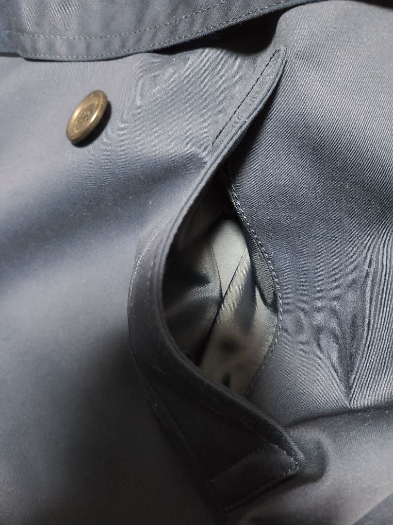 kaz　COACHネイビー トレンチコート　レディース　アウター　新品　S