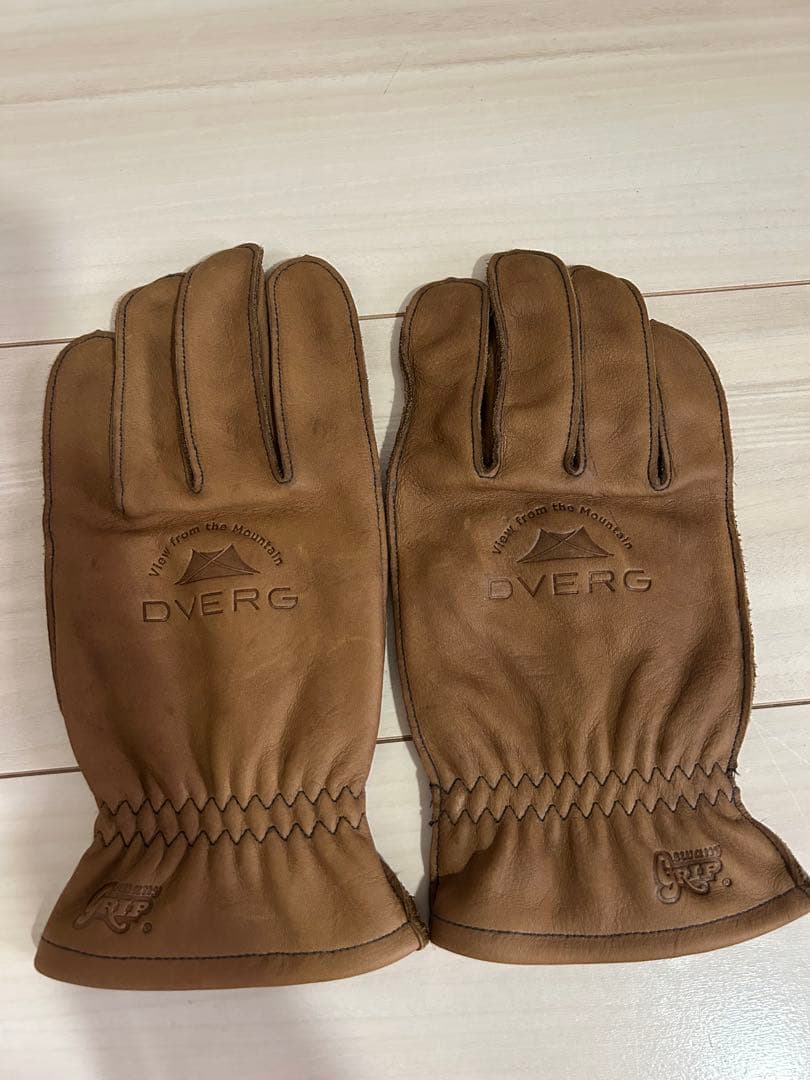 【suzu】DVERG レザーグローブ スウェード