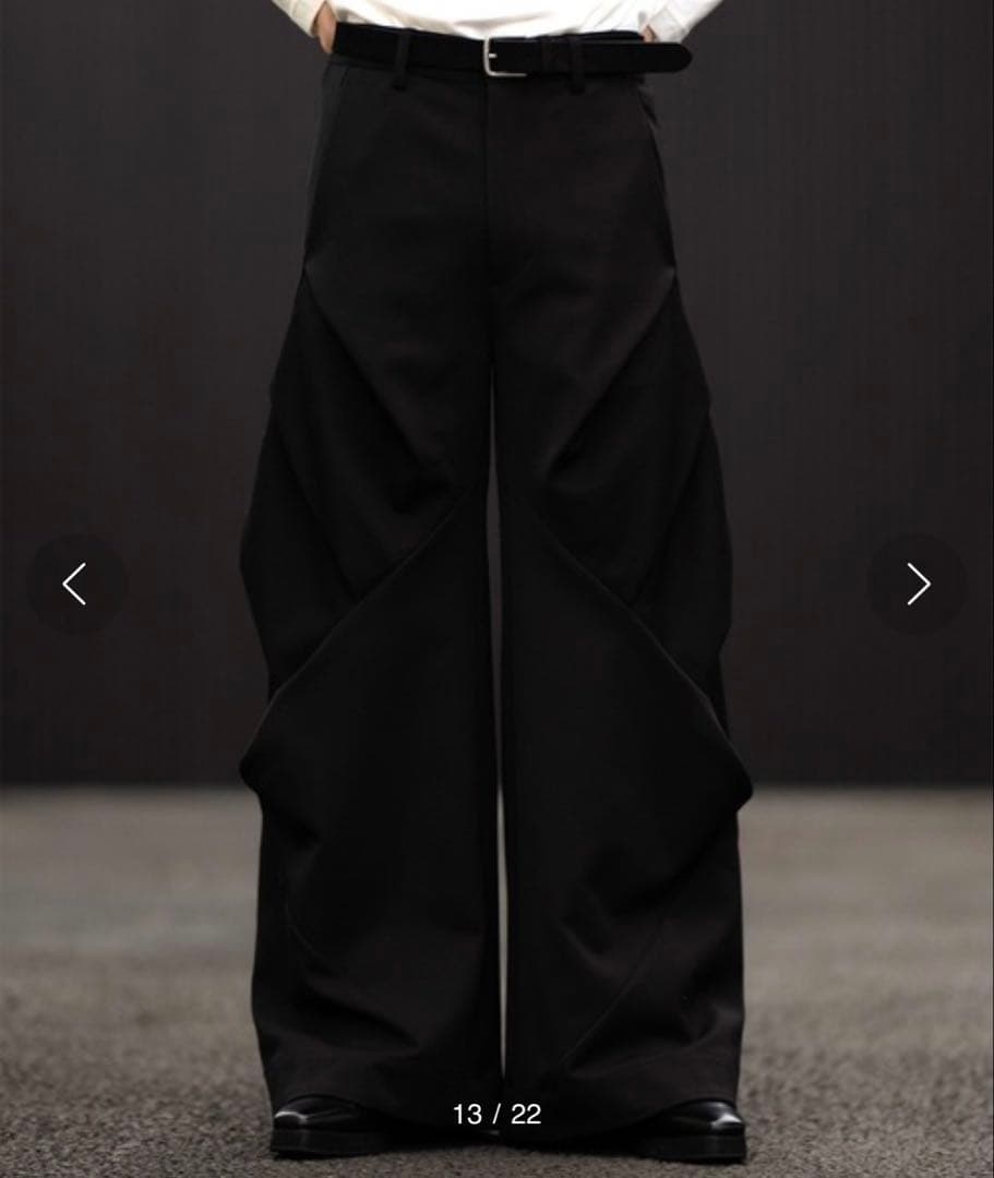 【 完売品 】Prime TR /プライムTR 3D タックパンツ Sサイズ