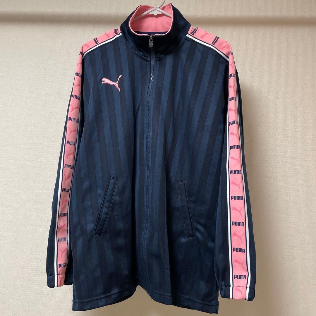 PUMA ジャージ上下セット ネイビー/ピンク 上下セット　希少