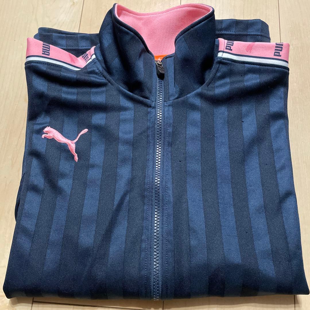 PUMA ジャージ上下セット ネイビー/ピンク 上下セット　希少