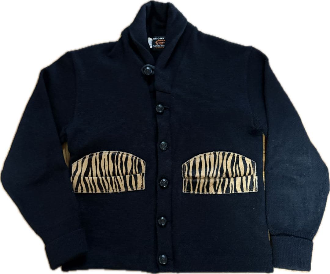 【美品】 スクーカム　レタード カーディガン　ハラコ