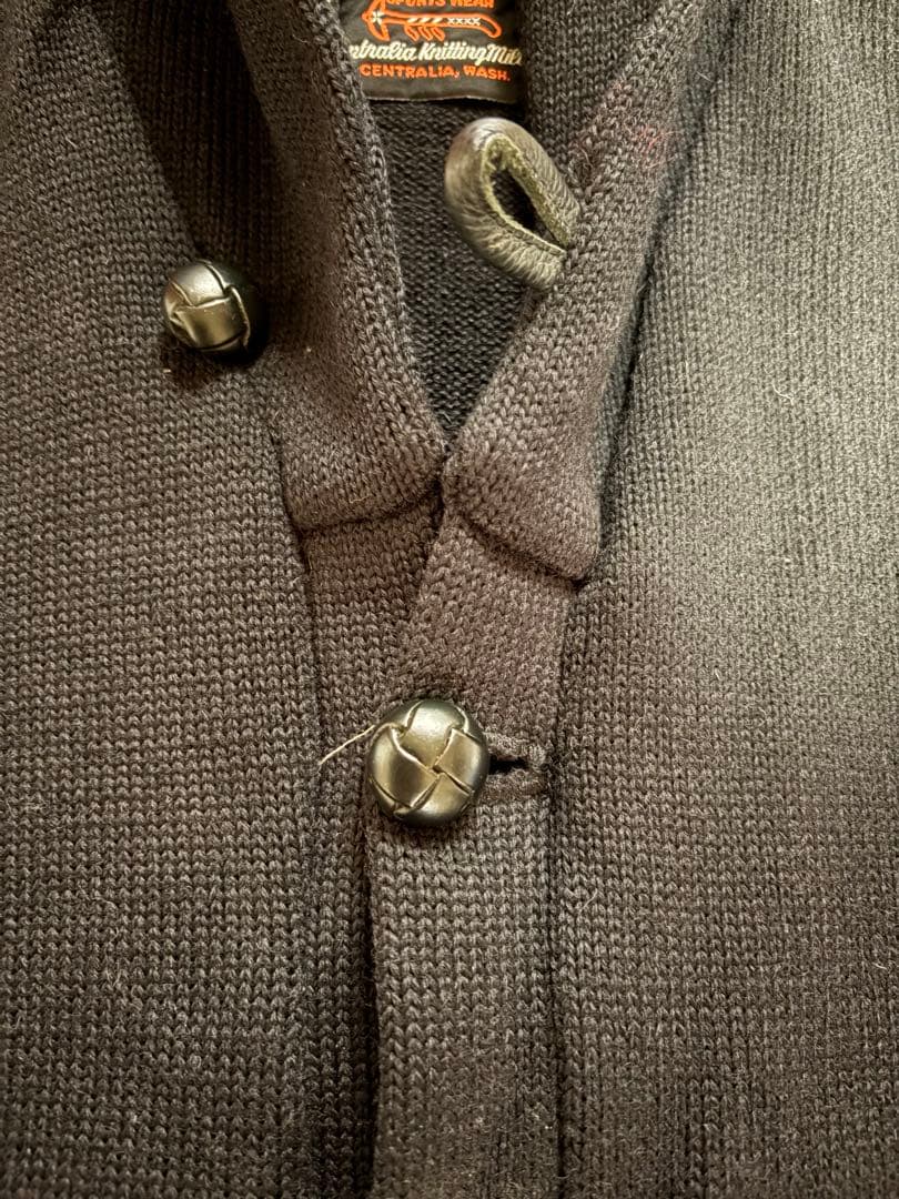 【美品】 スクーカム　レタード カーディガン　ハラコ