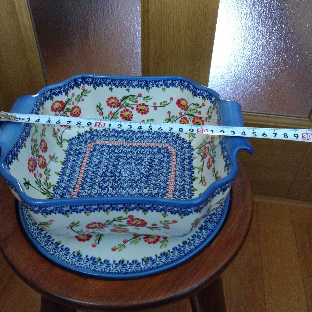 ポーランド食器　スツール＆手つきボウル