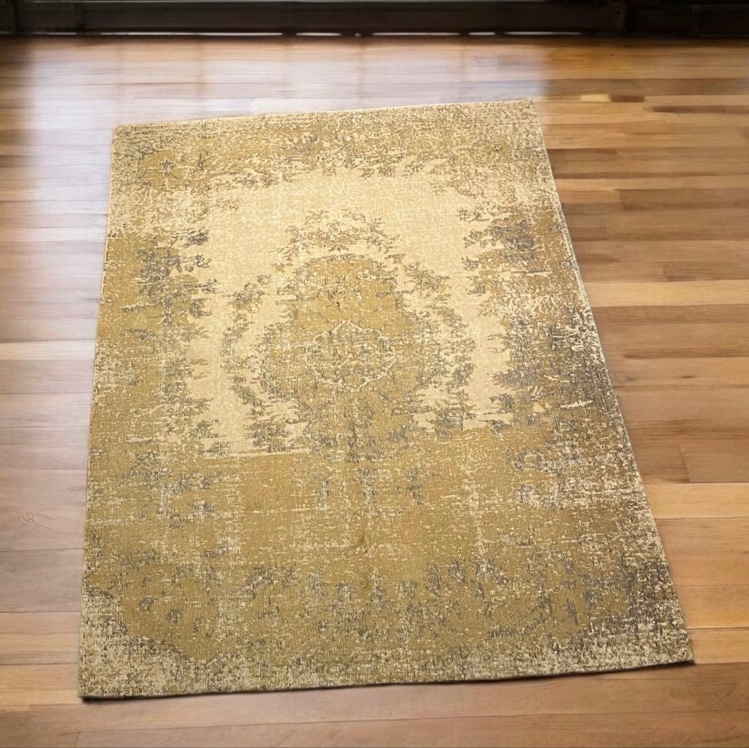 KARE⭐️ キリムポップイエロー 170x240cm ラグ定価85,000円‼️