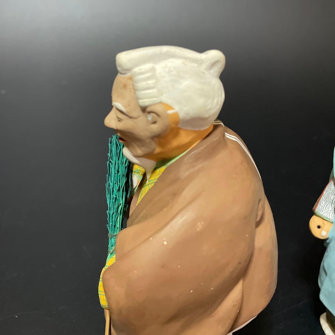 時代物　高砂人形　七兵衛　七べえ　共箱付き