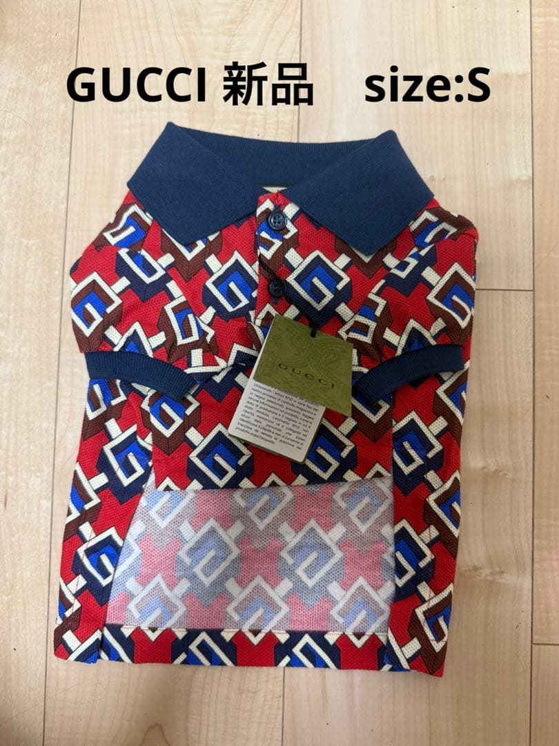【新品未使用】　GUCCI 犬服 S