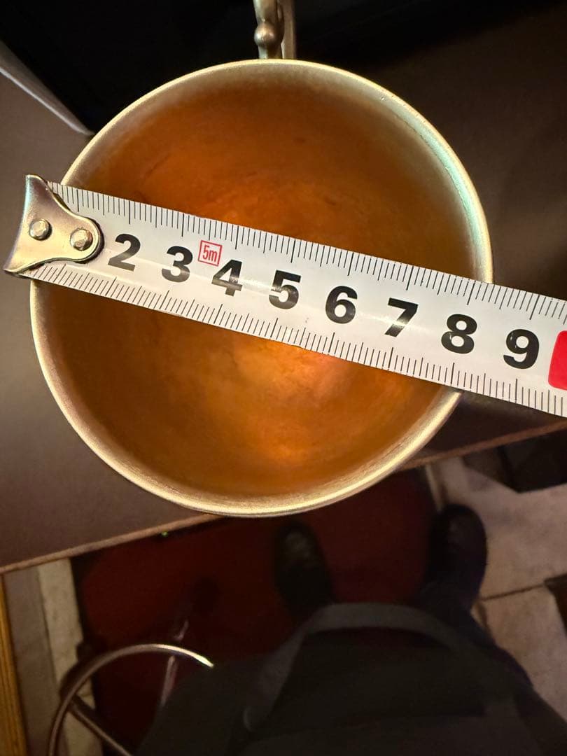 アンティーク　銀器　カップ持ち手付き