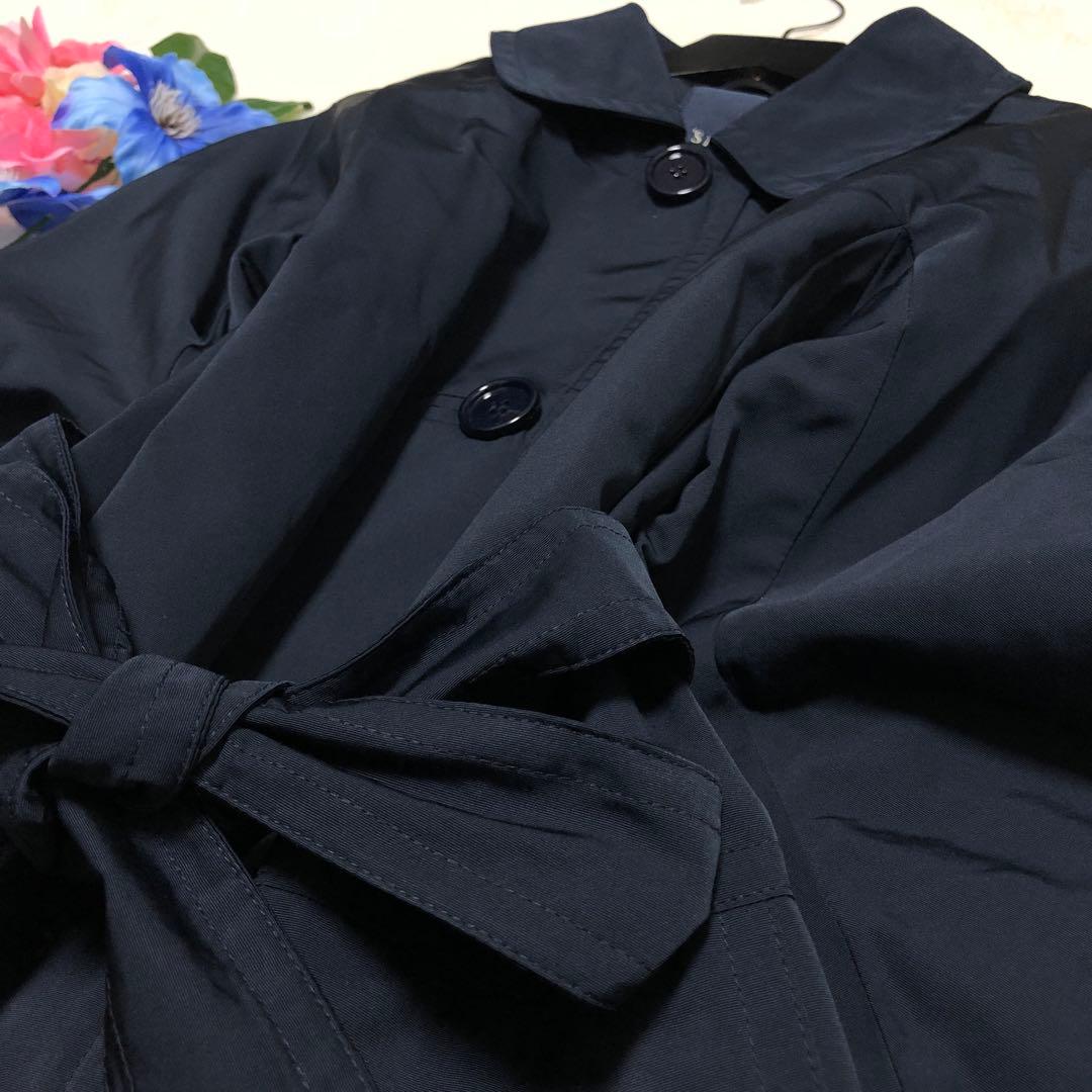 極美品　近年モデル✨　エスマックスマーラ　トレンチコート　ベルテッドコート　濃紺