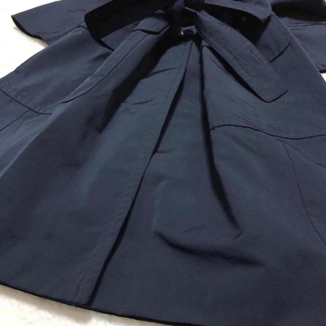 極美品　近年モデル✨　エスマックスマーラ　トレンチコート　ベルテッドコート　濃紺