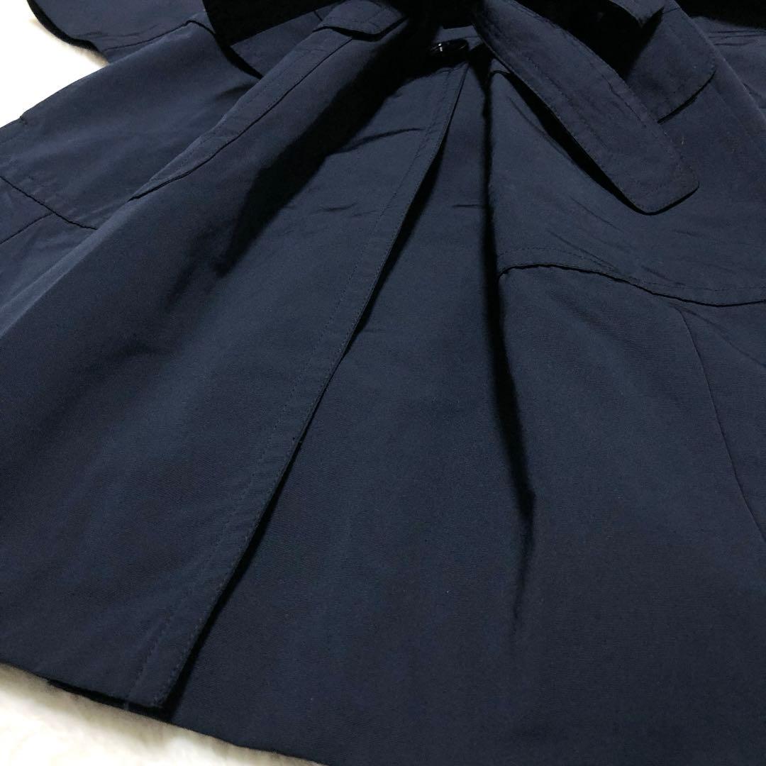 極美品　近年モデル✨　エスマックスマーラ　トレンチコート　ベルテッドコート　濃紺