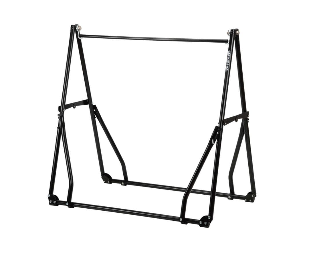 【飯能さん】スチールポール 3WAYハンモックセット(グリーン・ブルー)