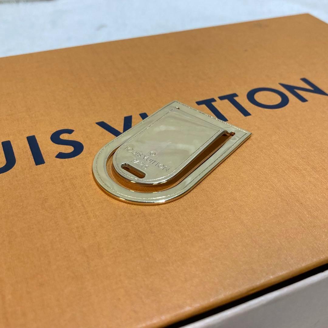 ！美品！　ルイヴィトン　マネークリップ　財布　ゴールド
