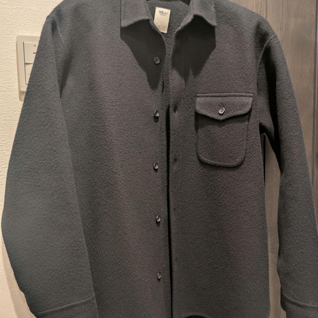 ロンハーマン RonHerman ブラックアウターシャツ