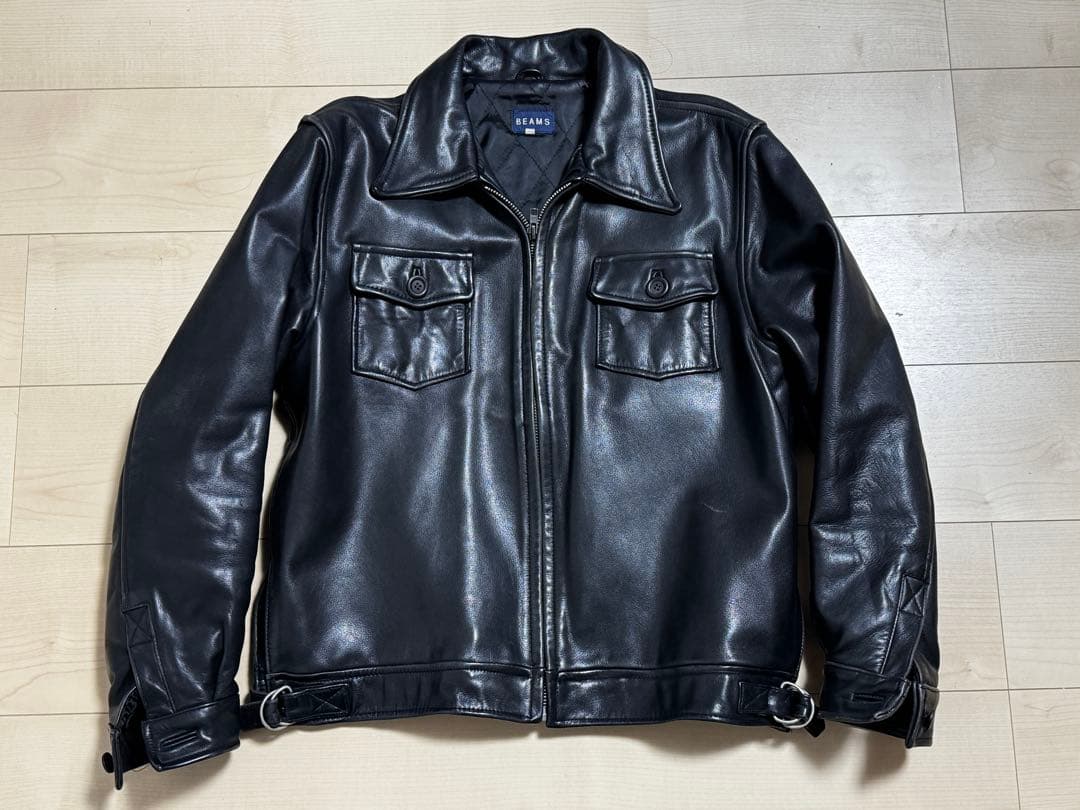 BEAMS （ビームス）レザージャケット Lサイズ