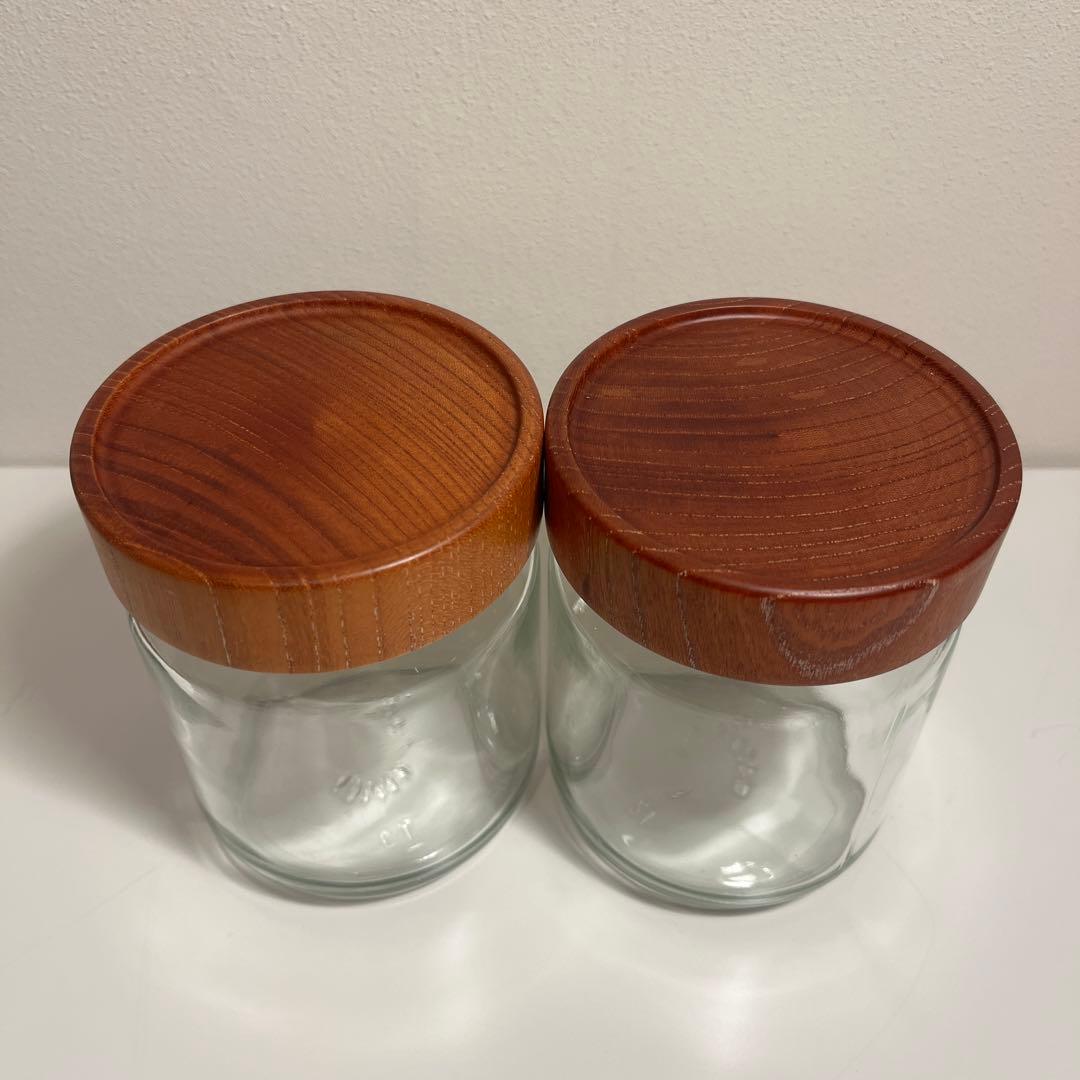 MokuNeji（モクネジ）　スタッキングポット　ケヤキ　510ml 2つセット