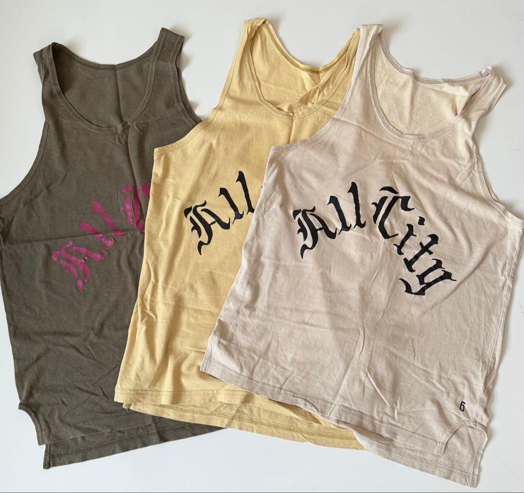 ganionmade タンクトップ　3点　ガニオンメイド ブラックガニオン