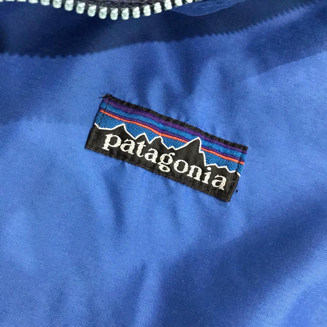80ｓ ｐａｔａｇｏｎｉａ デカタグ シェルドシンチラジャケット ヴィンテージＬ