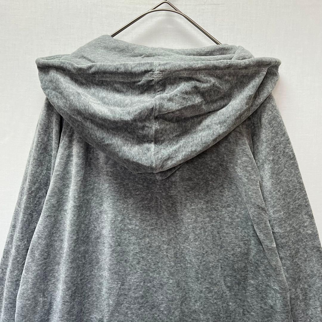 【PUMA】 ベロア ジャージ フード 上下 セットアップ ロゴ スポーツ