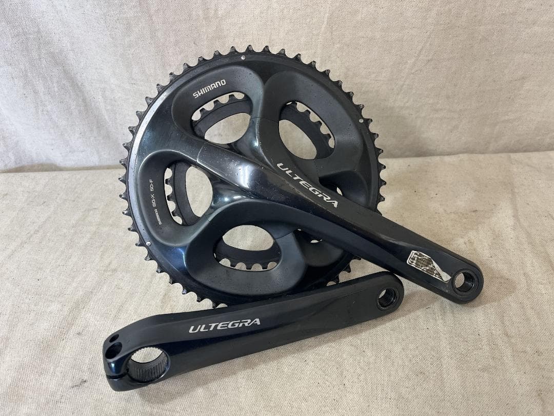 中古！【シマノ】アルテグラFC-6750 クランクセット172.5㎜50/34T