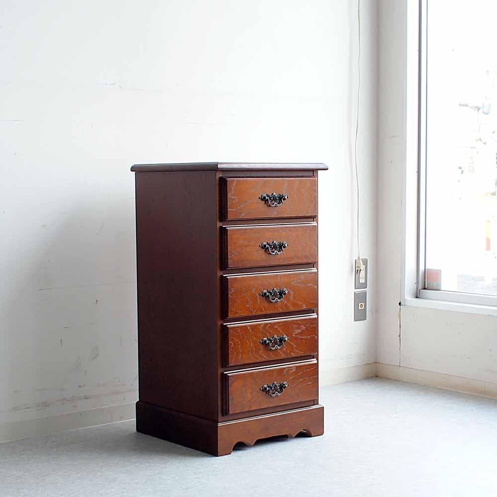 越後民芸 小物たんす 5段チェスト ヴィンテージ ZR24437