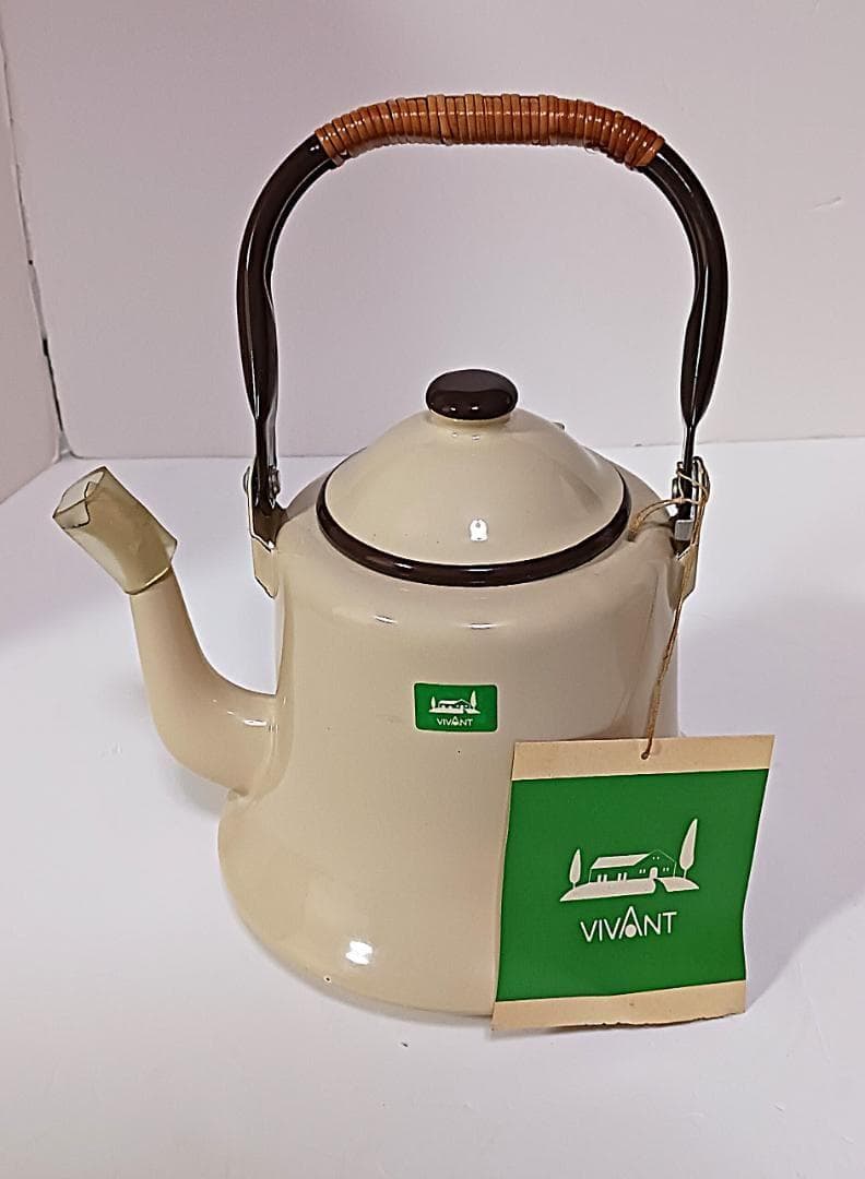 【未使用品】　DECORA WAR　デコラウェア ホーロー やかん ミルクパン