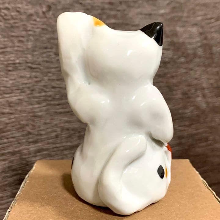 おまとめ◆限定品【願いが叶う】商売繁盛 開運招福 来福招き猫 鯛 左手 白色