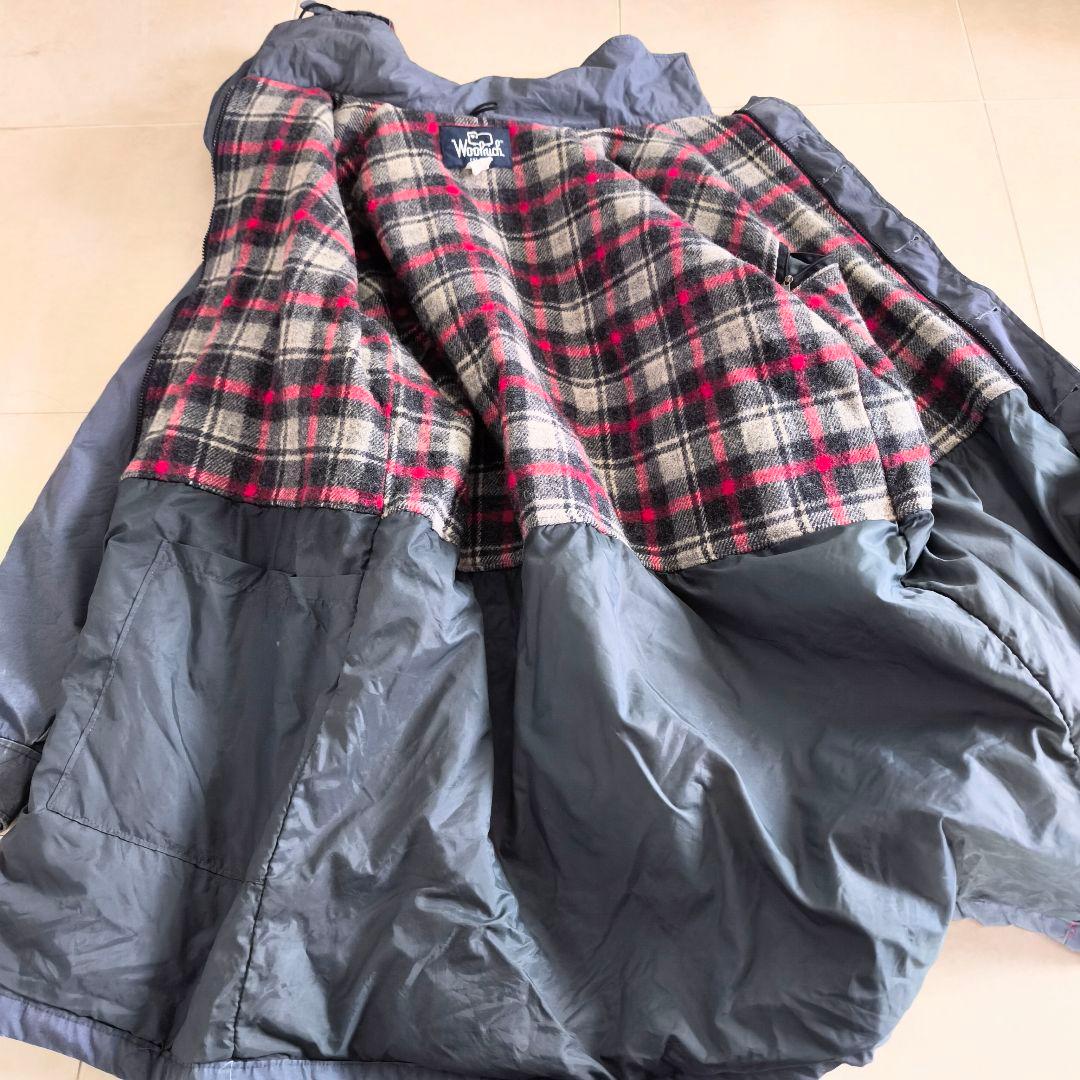 【名作】80s Woolrich ストームコート ネイビー XL USA製 希少