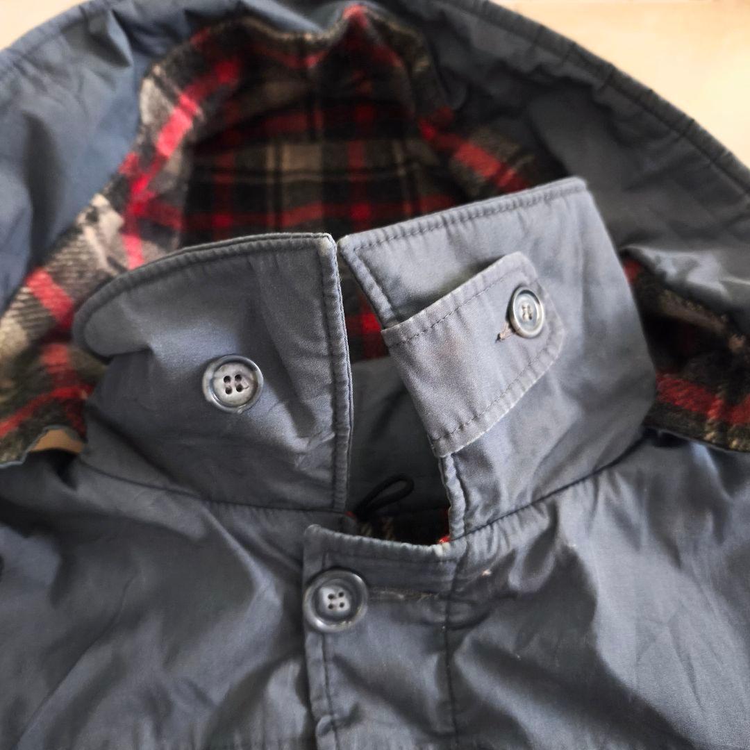 【名作】80s Woolrich ストームコート ネイビー XL USA製 希少