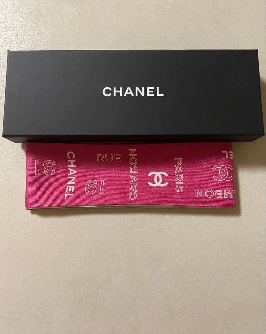 CHANEL 2025 スカーフ リボン シャネル