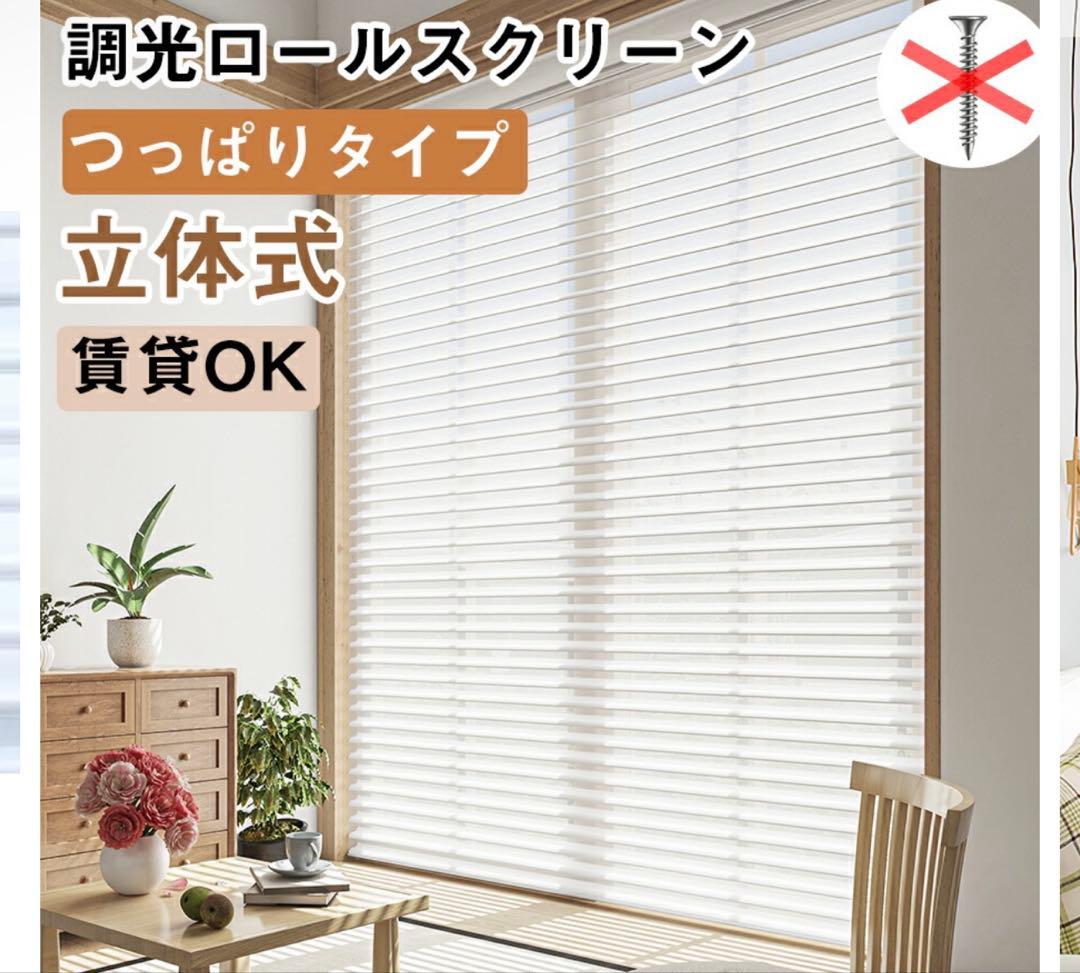 【新品・未使用】サイズオーダー ブラインド（ロールスクリーン）