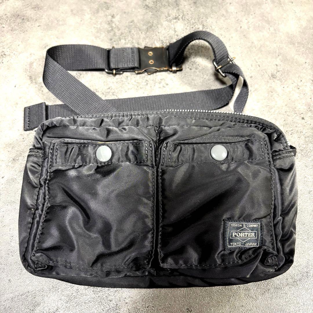 PORTER ボディバッグ 黒