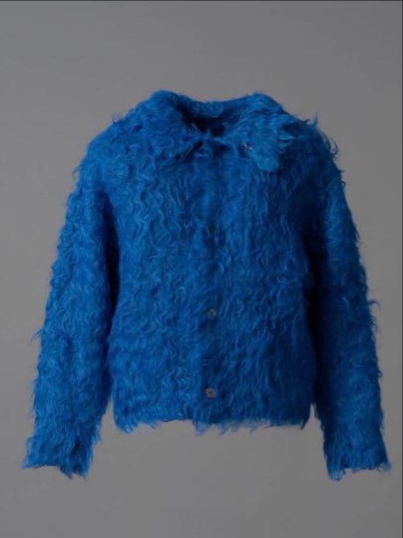 MAISON SPECIAL 久遠 別注 シャギー ニット シャツ 01サイズ