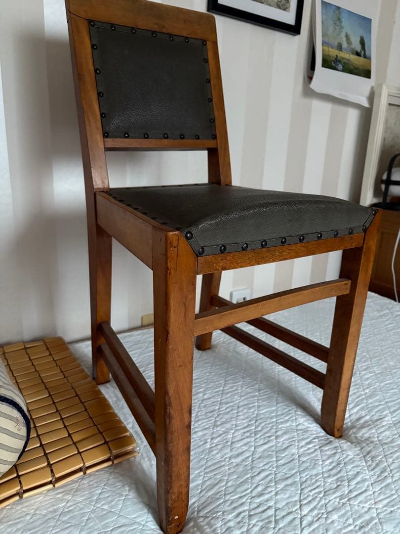 昭和レトロ　アンティーク　木製チェア