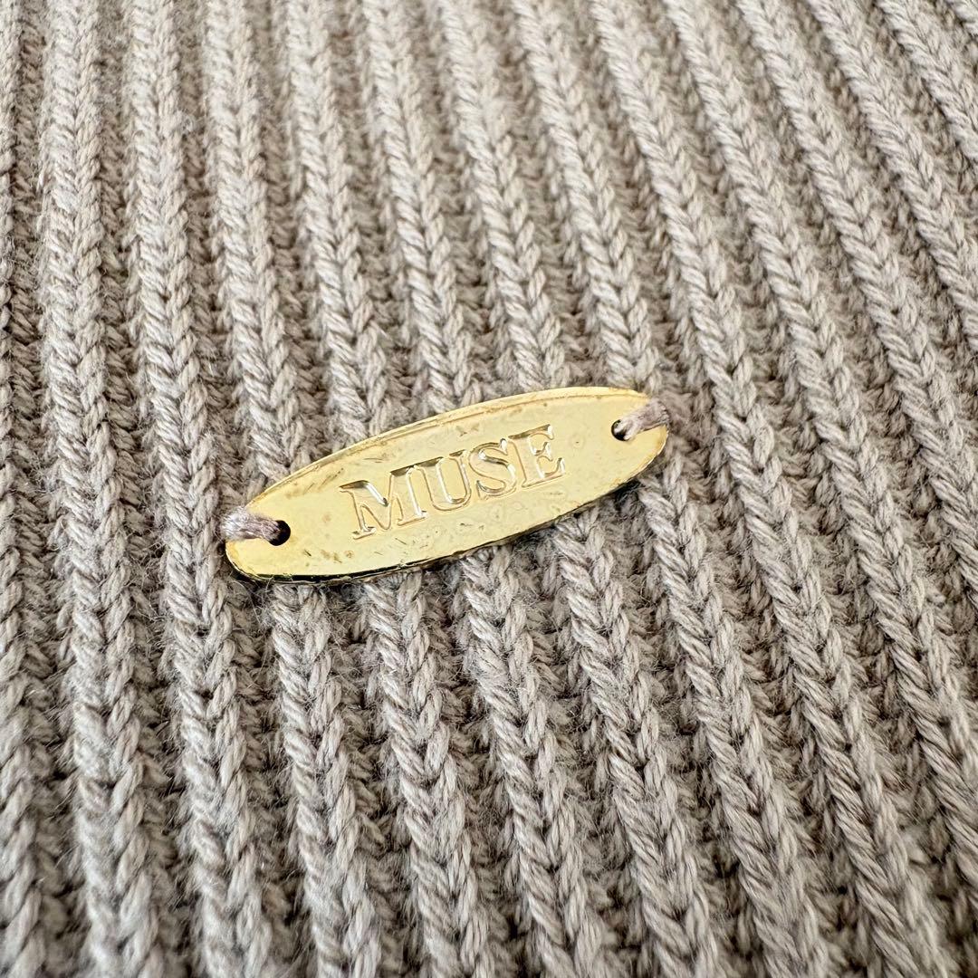 ミューズドゥーズィエムクラス　LEWES アゼ プルオーバーニット　絹　カシミヤ